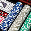 Набір для покера на 300 фішок із номіналом WS-3-1, фото 4