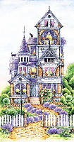 Викторианский домик Принт для художественной вышивки Alisena AL1055а