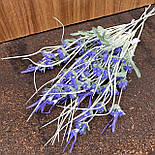 Гілка штучної лаванди 55 см, фото 4