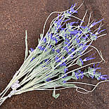 Гілка штучної лаванди 55 см, фото 3