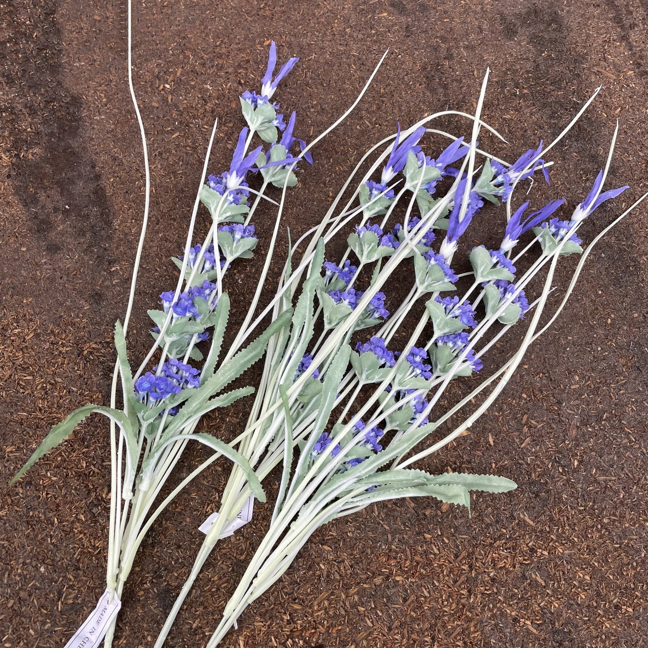 Гілка штучної лаванди 55 см, фото 1