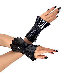 Плісировані манжети на руки Art of Sex — Eva, колір чорний