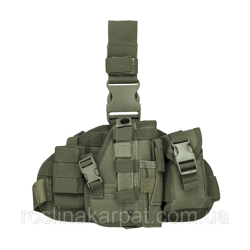 Кобура Тактическая AOKALI Outdoor B38 Green Набедренная Универсальная ...