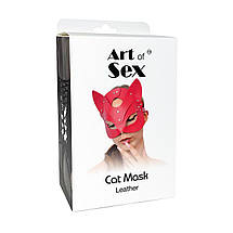 Маска Кішечки Art of Sex — Cat Mask, Чорний, фото 5