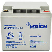 Батарея к ИБП Merlion 12V-40Ah (GP12400M6) - Вища Якість та Гарантія!