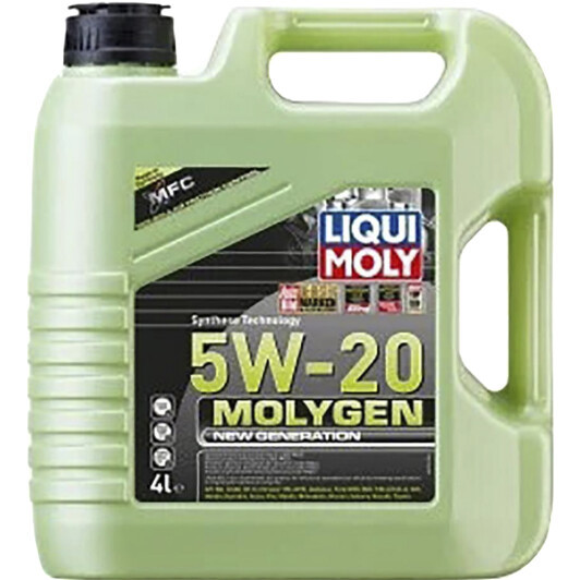 Liqui Moly Molygen New Generation 5W-20 4 л, (20798) моторна олива, фото 1