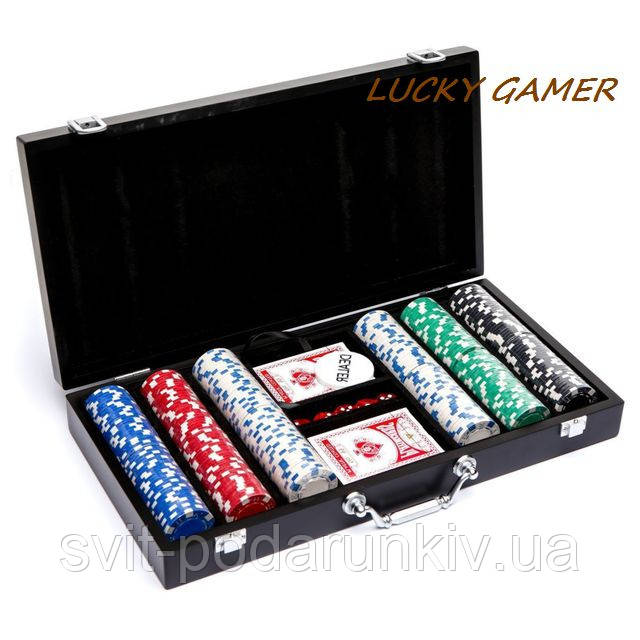 Набір для покера на 300 фішок із номіналом WS11300N, фото 1