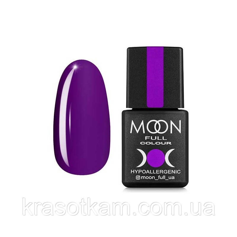 Гель-лак Moon Full No169 фіолетовий, 8 мл.