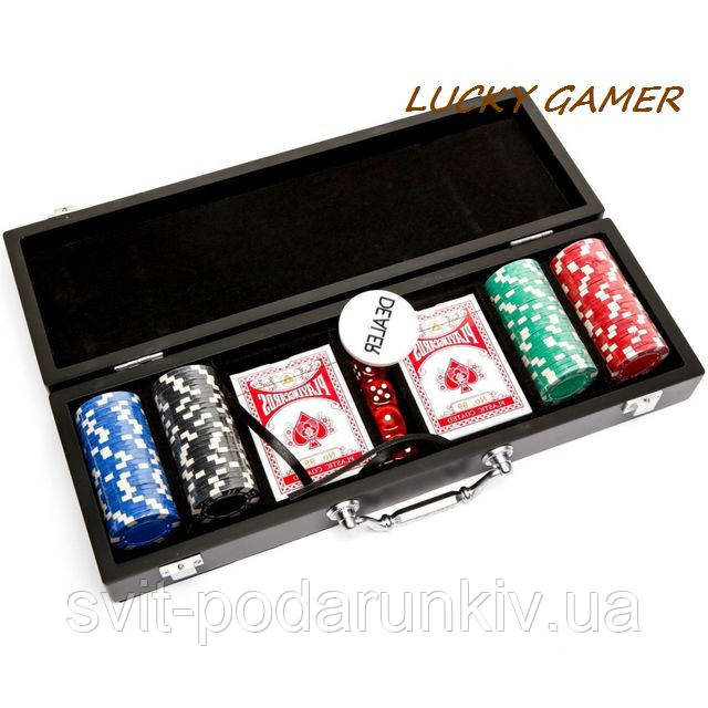 Набір для покера на 100 фішок із номіналом у кейсі WS11100N, фото 1