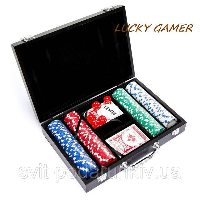 Набір для покера на 200 фішок із номіналом WS11200N, фото 1
