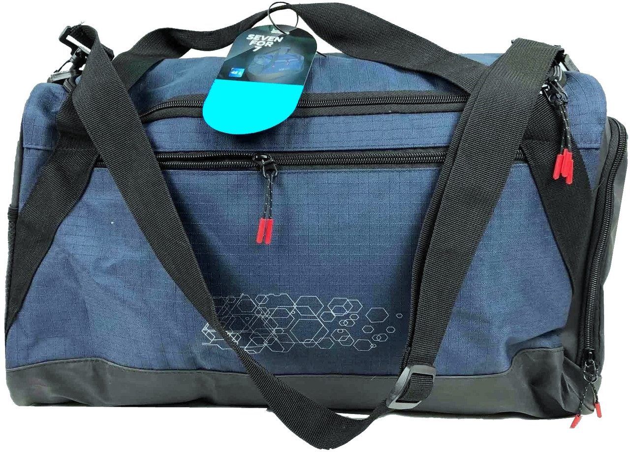 Сумка mebelime спортивна з відділом для взуття 30L Seven for 7 синя