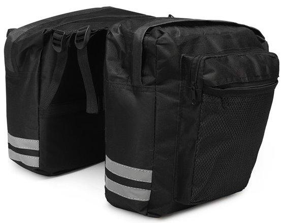 Велосипедна Сумка mebelime на багажник 25L Korbi чорний