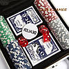 Покерний набір на 100 фішок у кейсі DM100, фото 2