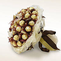 Букет з цукерок Ферреро Роше Ferrero (35 шт.) в руку коричневий