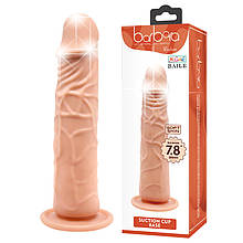 Реалістичний фалоімітатор на присосці Barbara Calvin Flesh