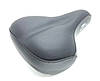 Сідло велосипедне Grand Star GS-809-B11D Комфорт, чорно-сіре, на пружинах, фото 2