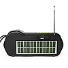 Портативний радіоприймач із сонячною панеллю та Powerbank (1500мАч) CL-823 / LED ліхтар плеєром, фото 3