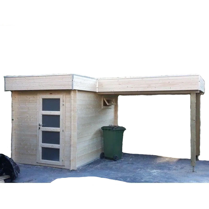 Сучасний сарай, госпблок для дачі з дерева 5.0х3,0 м. від виробника Modern barn - 56