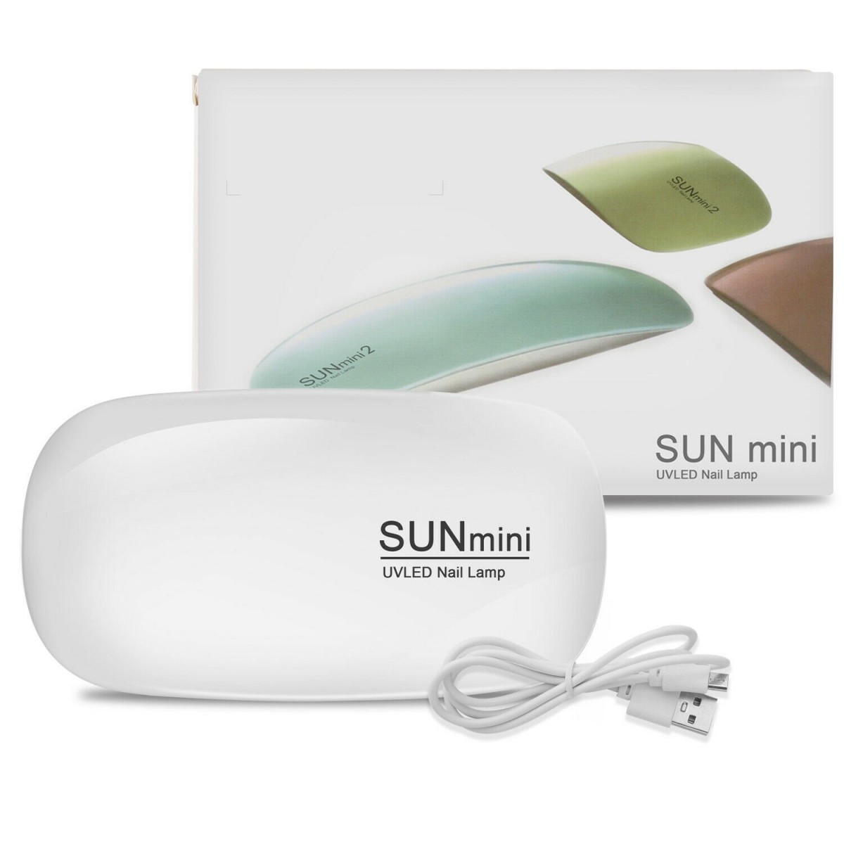 Компактна лампа UV/LED SUN MINI для нігтів на кабелі USB, 3W