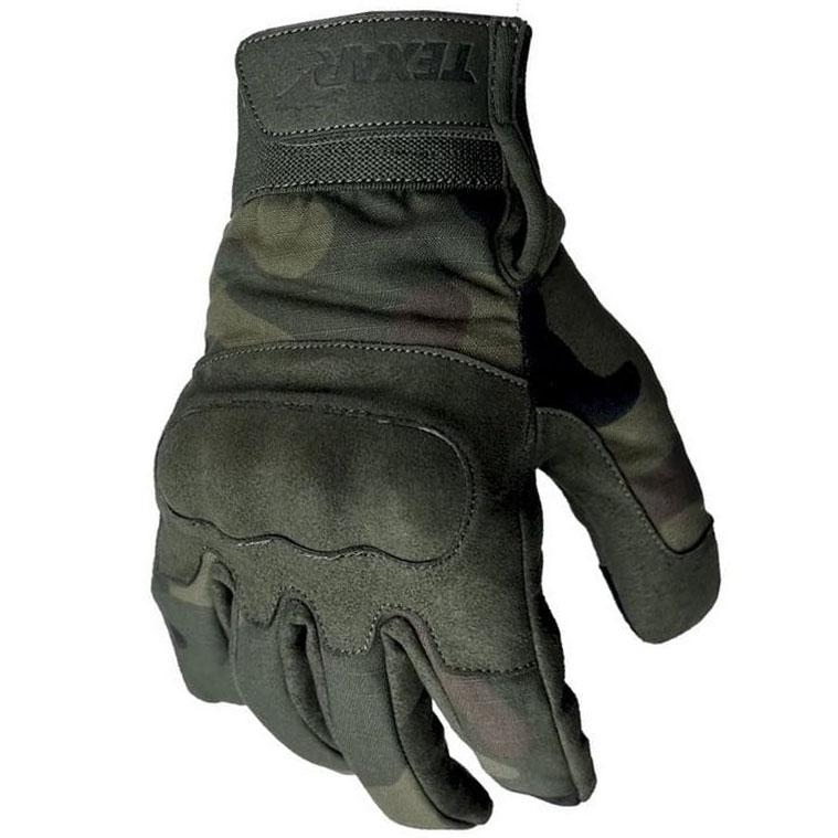 Рукавички тактичні Texar Combat PL Camo 09-CMB-GL-PL