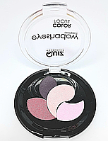 Тіні для повік, четверні Quiz Cosmetics Color Focus Eyeshadow No 409