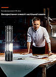 Ліхтар ручний Quantum QM-FL1035 Perfect 5WLED zoom +3WCOB з Type-C з функцією Power Bank, фото 7