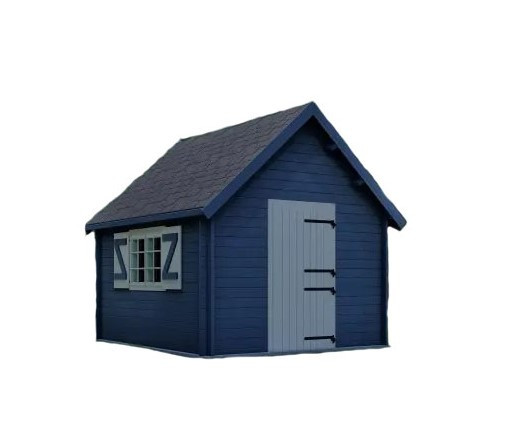 Сучасний сарай, госпблок для дачі з дерева 3.0х3,4 м. від виробника Modern barn - 62