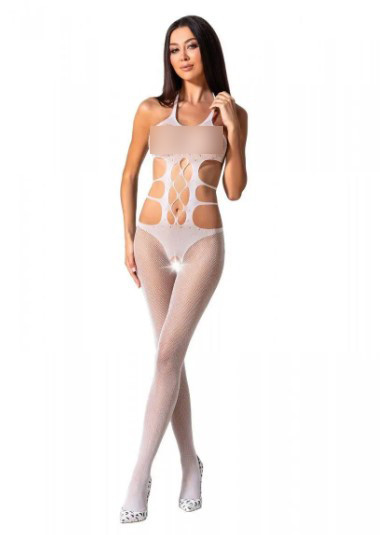 Бодистокинг Passion BS084 white | Puls69, фото 1