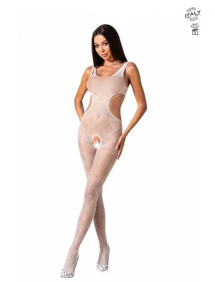 Бодистокинг Passion BS085 white | Puls69, фото 1