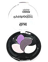 Тіні для повік, четверні Quiz Cosmetics Color Focus Eyeshadow No 429