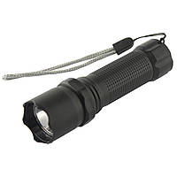 Ліхтар ручний  Quantum QM-FL1043 Minik black 3W LED  з USB 40шт/уп