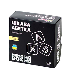 Настільна гра JoyBand MemoBox Deluxe Цікава абетка MBD103