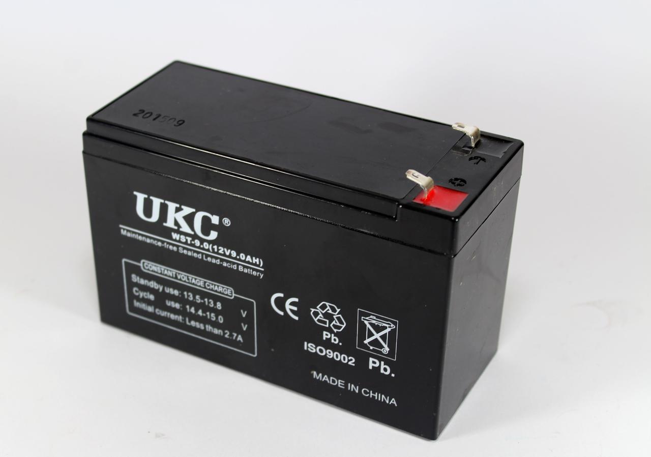 Акумулятор BATTERY 12V 9A UKC (Реальна ємність -30%)