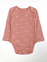 Бодік з довгим рукавом для дівчинки George, 3-6м (62-68см)