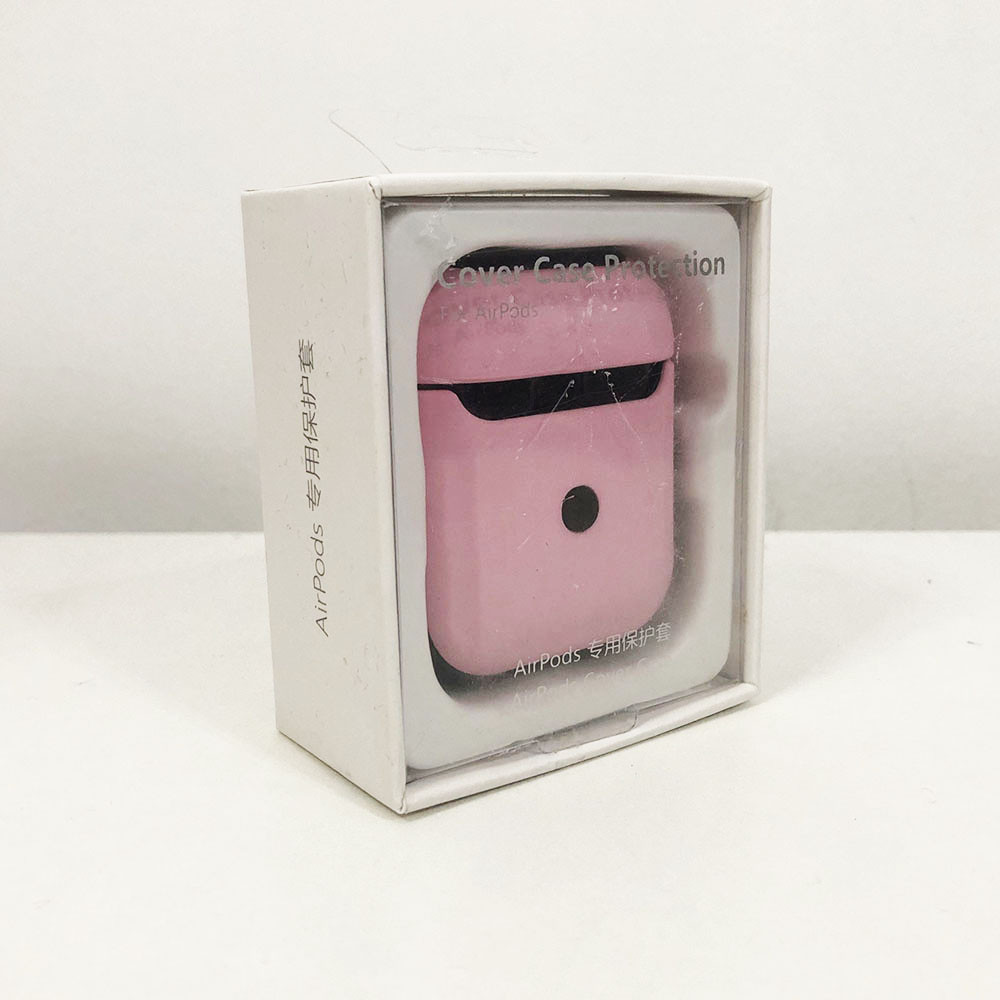 Чохол для AirPods OD-566 протиударний рожевий, фото 1