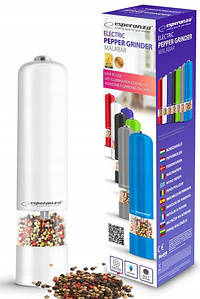Млин електричний для перцю Esperanza білий EKP001W