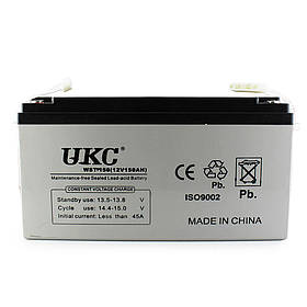 Гелієвий акумулятор BATTERY 12V 150A UKC (Реальна ємність -30%)