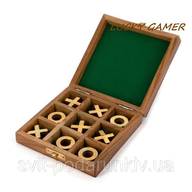 Гра в хрестики нулики на двох GS155 у футлярі з палісандра , фото 1