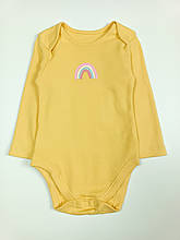 Бодік з довгим рукавом для дівчинки George, 3-6м (62-68см)