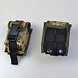 Підсумок під гранату з кордури піксель MOLLE для PY-986 гранати тактичний, фото 9