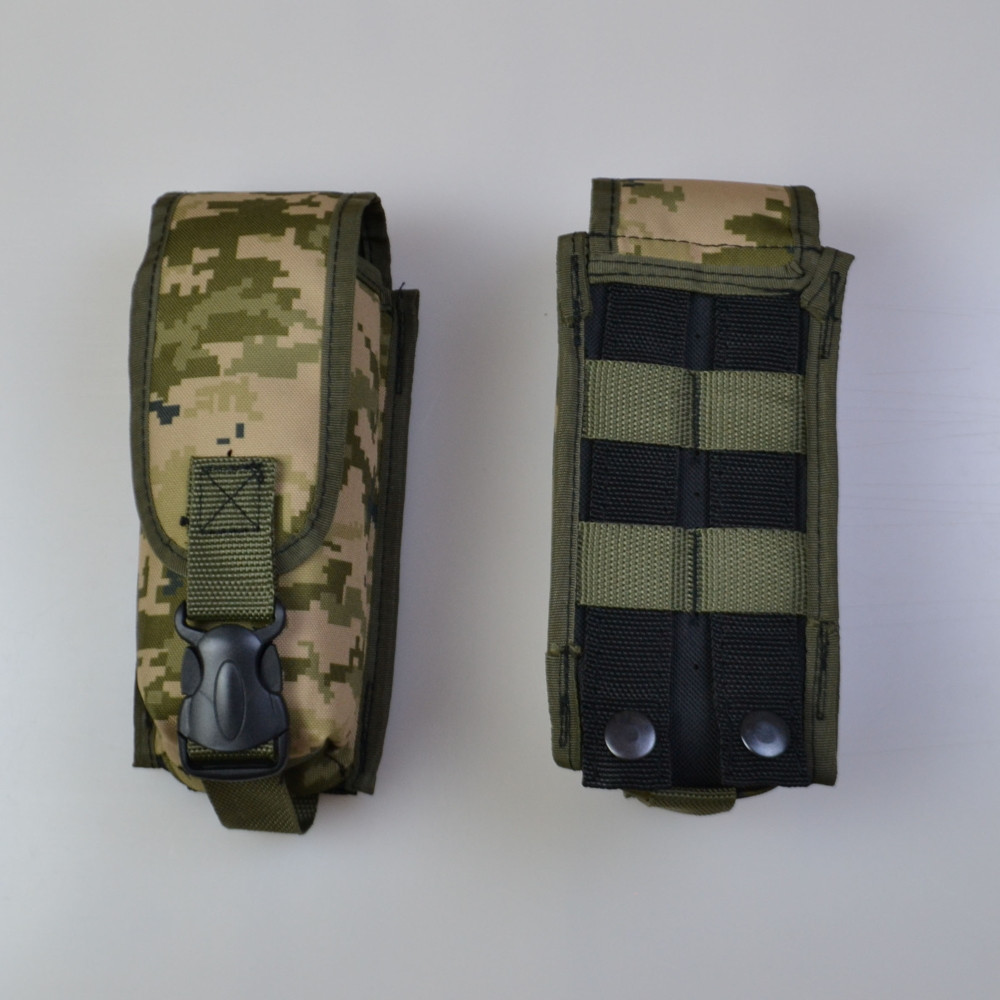 Підсумок на 2 магазини подвійний із кордури піксель OK-598 MOLLE тактичний