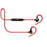 Бездротові навушники Bluetooth Awei A620BL з магнітами. Колір: червоний IX-61, фото 6