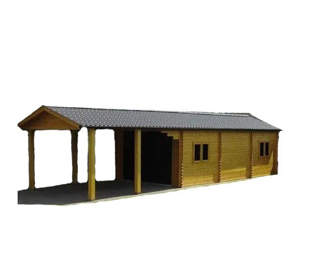 Сучасний сарай, госпблок для дачі з дерева 3,4х9,7 м. від виробника Modern barn - 90