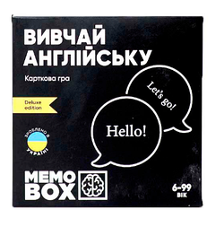 Настільна гра JoyBand MemoBox Deluxe Вивчай англійську MBD104