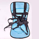 Дитяче автокрісло Multi Function Car Cushion до 12 років. OW-305 Колір: синій, фото 8