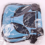 Дитяче автокрісло Multi Function Car Cushion до 12 років. OW-305 Колір: синій, фото 9