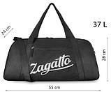 Спортивна Сумка buuba 37L Zagatto On the Move чорна, фото 5