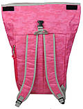 Міський Рюкзак buuba 22L Rolltop Uncle Sam рожевий, фото 11