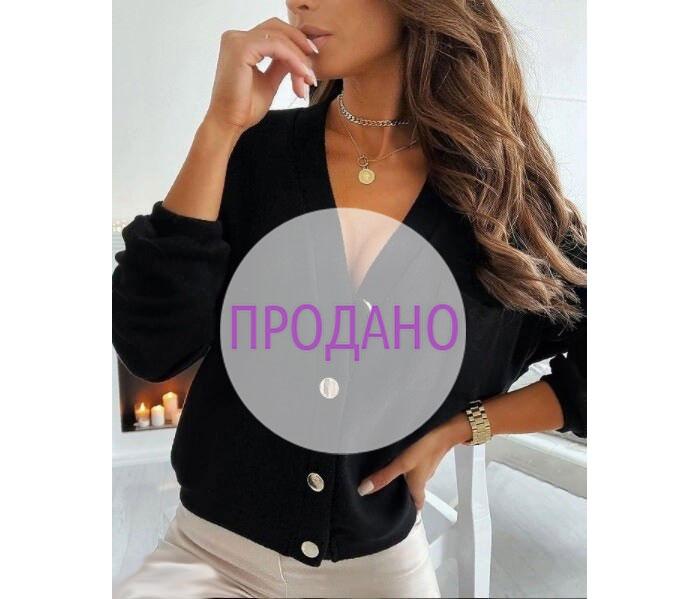 Стильна жіноча блузка без коміра "Compliment"| Розпродаж моделі