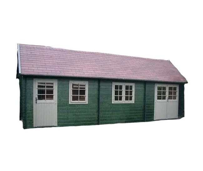 Сучасний сарай, госпблок для дачі з дерева 7,5х3,0 м. від виробника Modern barn - 101